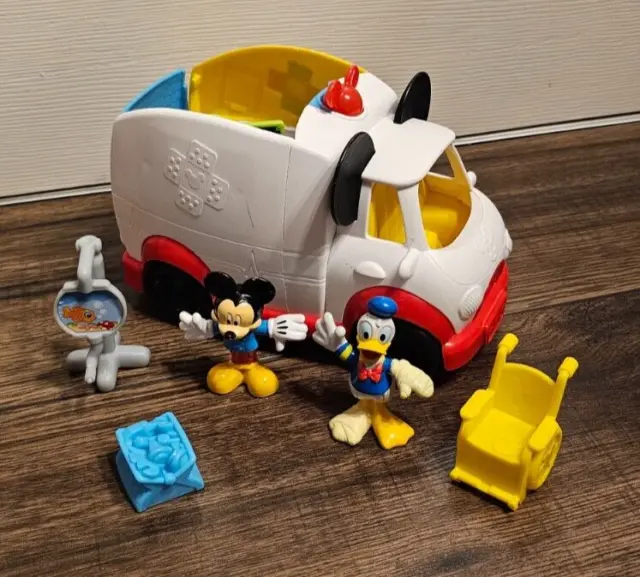 Mickey Mouse Clubhouse Ambulance Toy Playset