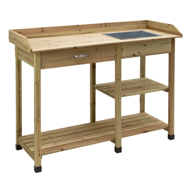 !! BWARE !! Pflanztisch Gärtnertisch Gartentisch Pflanzentisch