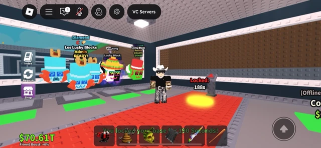 STEAL A BRAINROT Lucky Blocks: Rainbow Admin, Los Lucky Blocks, And a ...