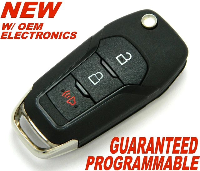 OEM ELECTRONIC 3 Button Remote Flip Key Fob For 20152022 Ford F Series