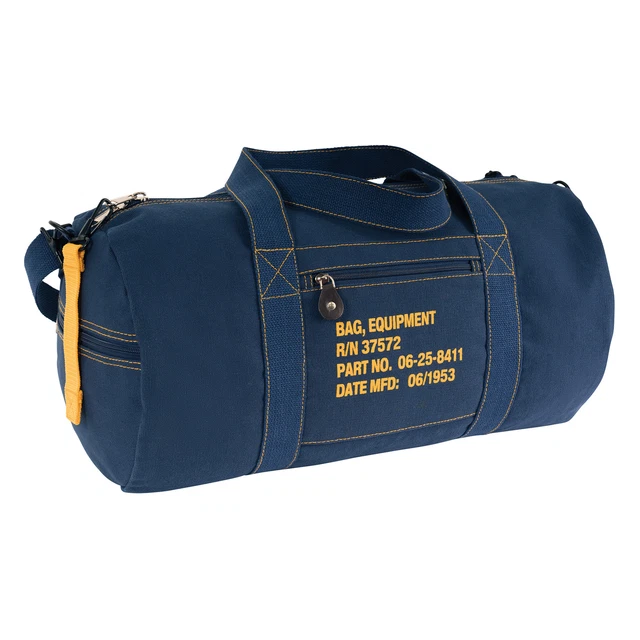 US Army Canvas Equipment Bag Duffle Bag Shoulder Bag Canvas Nvy