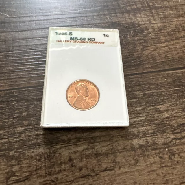1955 S Lincoln Wheat Penny Choice BU Mint Red Uncirculated Cent - 27Z