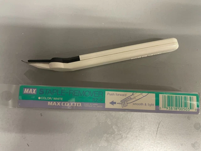 max Staple-Remover Enthefter RZ-F  weiß Org/Neu