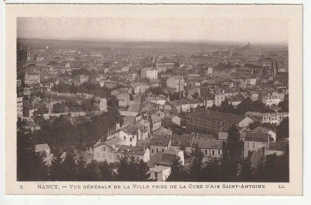 NANCY - Meurthe & Moselle - CPA 54 - vue depuis la Cure d' Air St Antoine