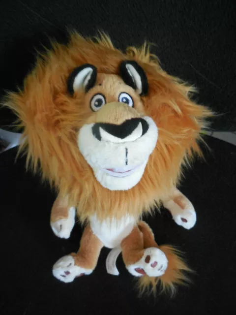 doudou peluche Alex lion MADAGASCAR 3 Dreamworks 24cm