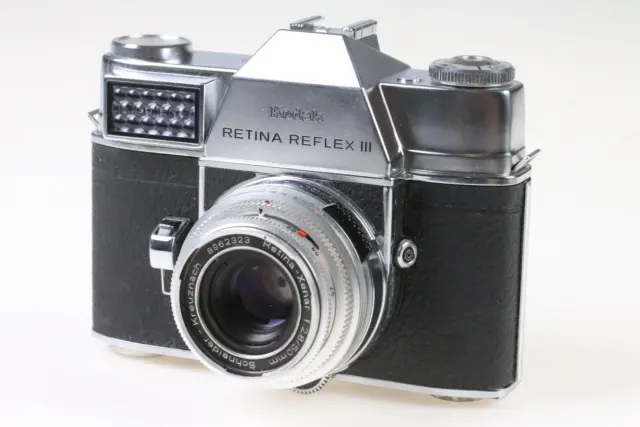 KODAK Retina Reflex III mit Retina-Xenar 50mm f/2,8 - SNr: 102115