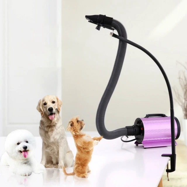 Soporte flexible para secador de pelo secado marco de fijación secador de pelo soporte accesorios para mascotas