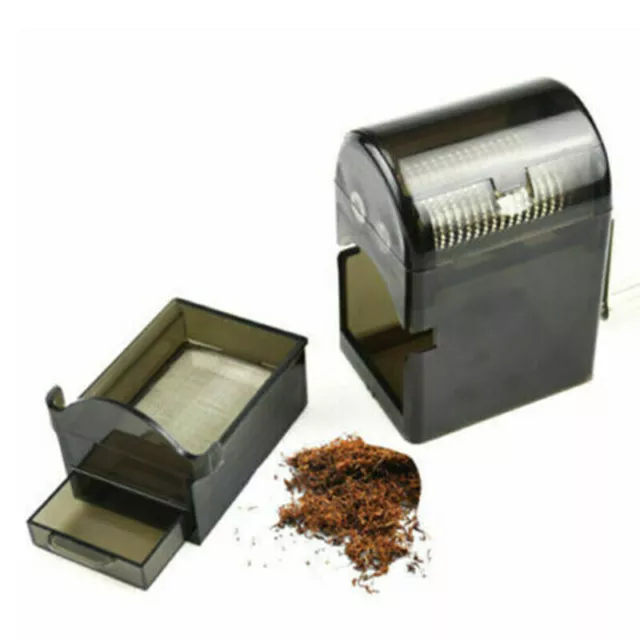 Herb Grinder Tobacco Cutter Hand Muller Shredder with Tobacco Storage Case NEW 2