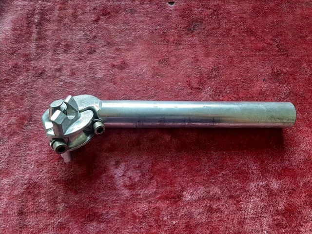 Tige De Selle Spidel Simplex SLJ Vintage 26.6 Mm Alu D4 - Pour Vélo Ancien Ou Eroica