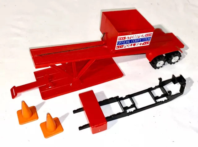 Vintage Schaper Stomper Official Competition Truck Pull Set Sled Chassis Nice!