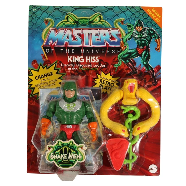 Mattel - Masters of the Universe MotU Origins - King Hiss - MOC (Lagerspuren)