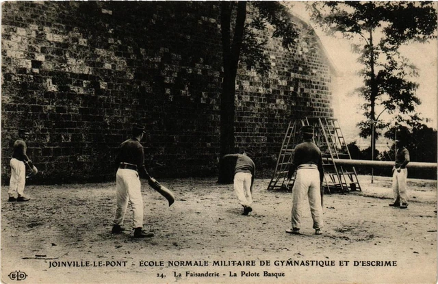 CPA AK JOINVILLE-le-PONT La Faisendrie. La Pelote Basque (676041)