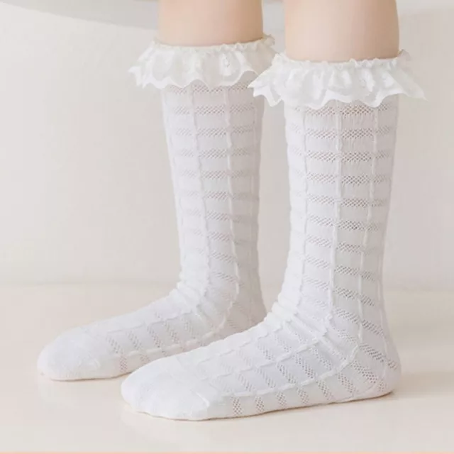 Cotton Korean Style Socks Girls Calf Socks Kids Hosiery Middle Tube Socks