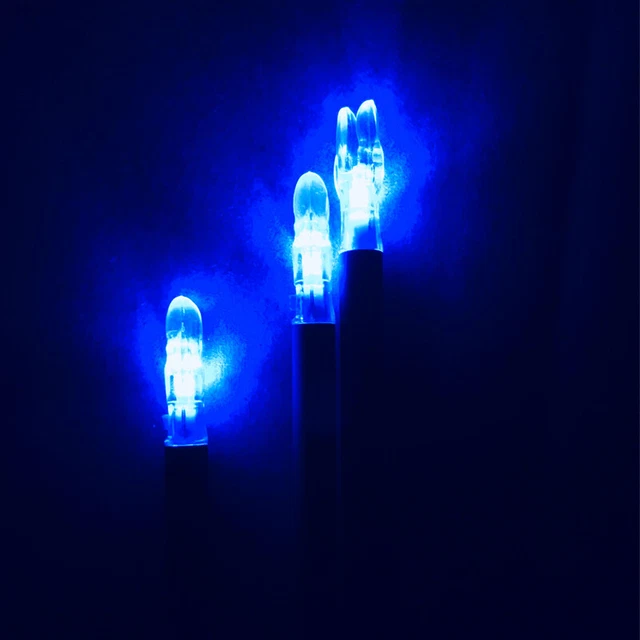 12PK Led Lighted Arrow Nocks for ID 4.2mm/165" for Victory Easton G-Uni shafts