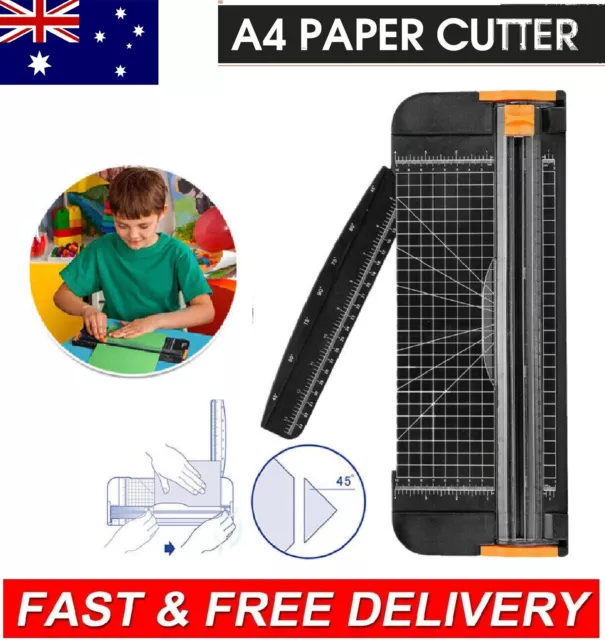 Premium Paper Cutter A3 A4 A5 B5 Photo Guillotine Page Trimmer Sheets Cut Knife