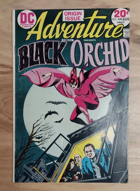 Adventure comics #428 (1973) Origin and First Appearance Of Black Orchid DC 🔑