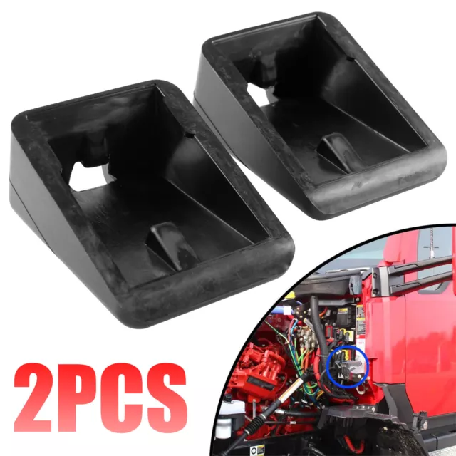 2PCS L85-6081 Hood Bumper Support For Peterbilt 567 579 Kenworth T680 T880