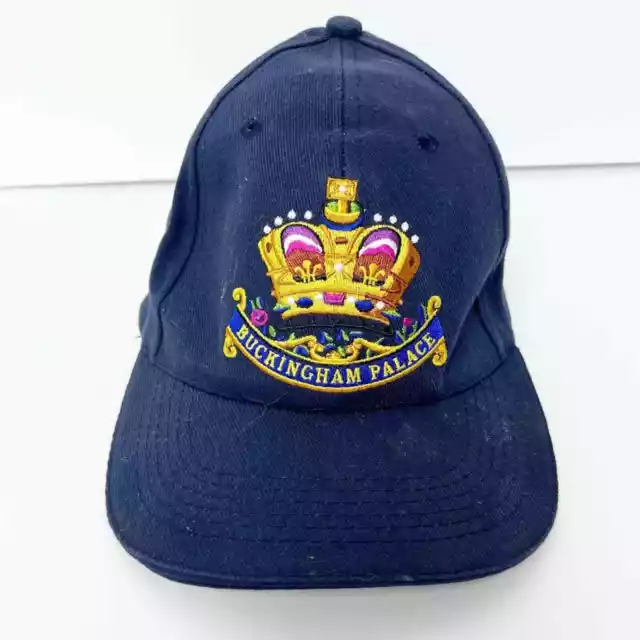 Buckingham Palace Embroidered Navy Baseball Cap Unisex One Size