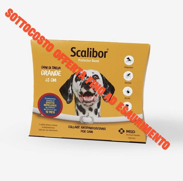 Scalibor collare antiparassitario per cane di taglia grande (65cm)