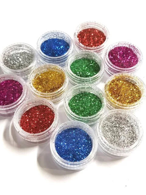 Glitter Pots Chunky Fine Holographic Body Craft Art Face Nail BUY 5 GET 5 FREE