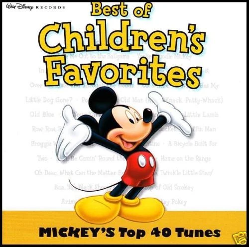 Mickey Mouse : Best Of Children Favorites Cd ~ Walt Disney Kids Favourites *New*