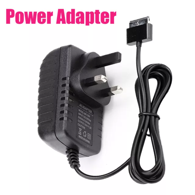 For  Eee Pad Transformer TF201 TF101 Tablet AC Wall Charger Power Adapter UK