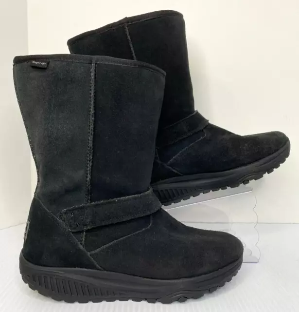 Skechers Shape-Ups 24860 Black Nubuck Winter Boots Womens US Size 9.5 Skechers Shape-Ups 24860 Black Nubuck Winter Boots Womens US Size 9.5