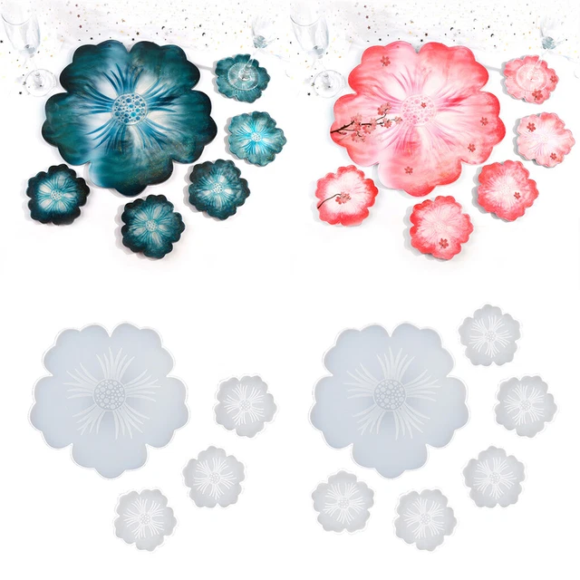 Silikon Form Coaster Cup Mat Handwerk für DIY Epoxy Harz Casting Crafting Forme