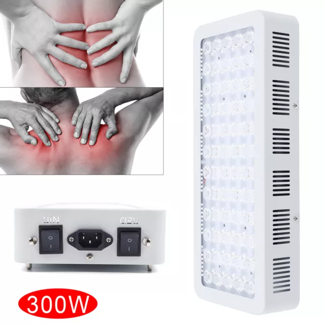 300W LED Red Light Near Infrared Physiotherapy Lamp Therapy Device  650nm 808nm
