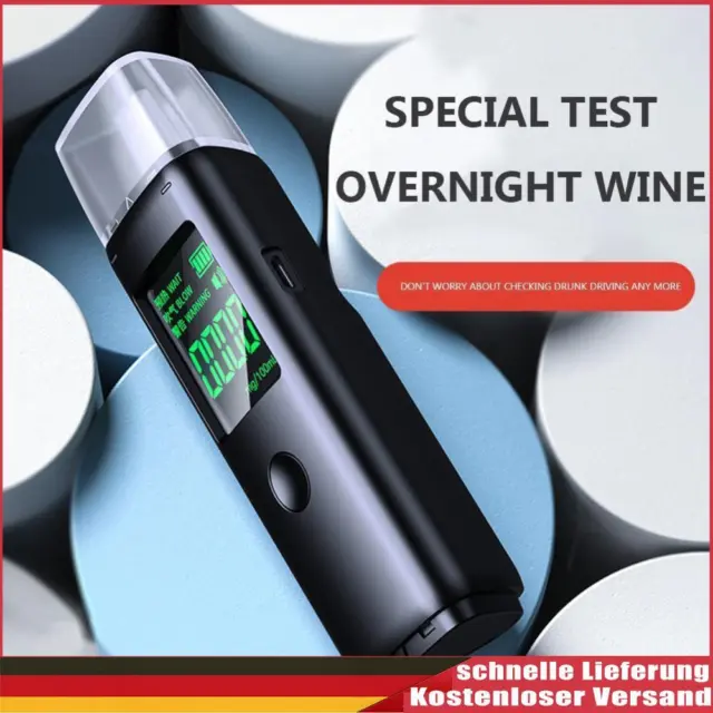 Digital Alcohol Breathalyzer High Accuracy Alcohol Detector for Personal Use