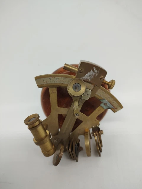 Brass Sextant Navigation Sextant Astrolabe Decor