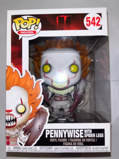 Funko Pop! Movies #542 IT Pennywise with Spider Legs Pop Vinyl Figure FU29526