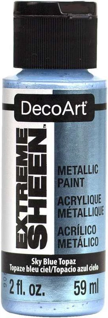 Pintura de brillo extremo 2 oz topacio azul cielo 766218113337