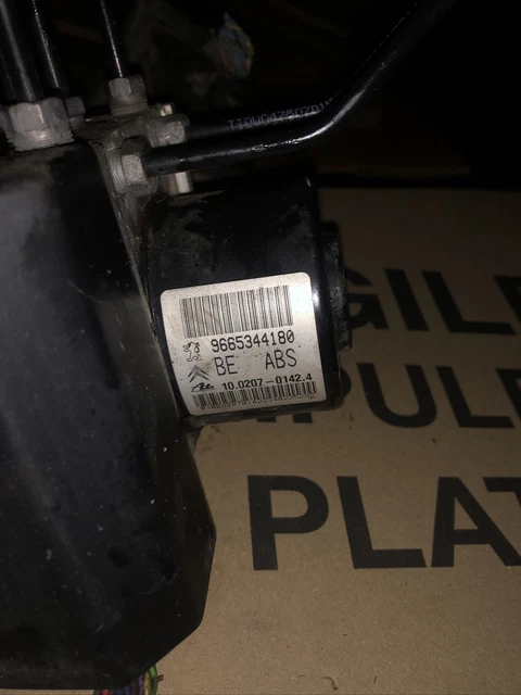 BLOC ABS PEUGEOT 207 Citroen C2 C3 9665344180 10.0207 EUR 90,00 ...
