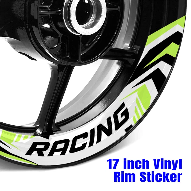 S12W INNER WHEEL Rim Sticker Decals 17 Inch For CBR1000RR Fireblade 18 ...