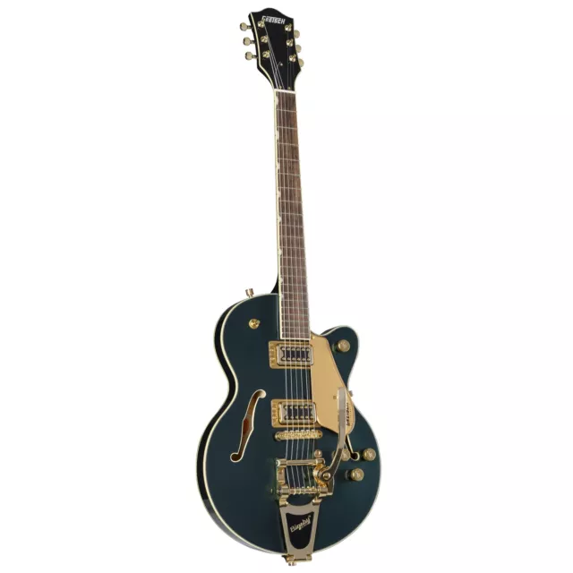 Gretsch G5655TG Electromatic Center Block Jr. Bigsby Green, Semi Acoustic Guitar