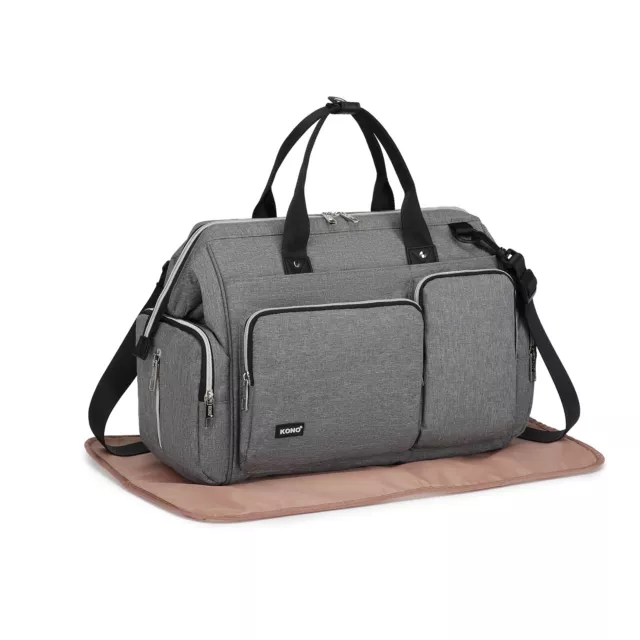 Mummy Changing Bag Large Shoulder Travel Hospital Baby Nappy Bag Multi-Function
