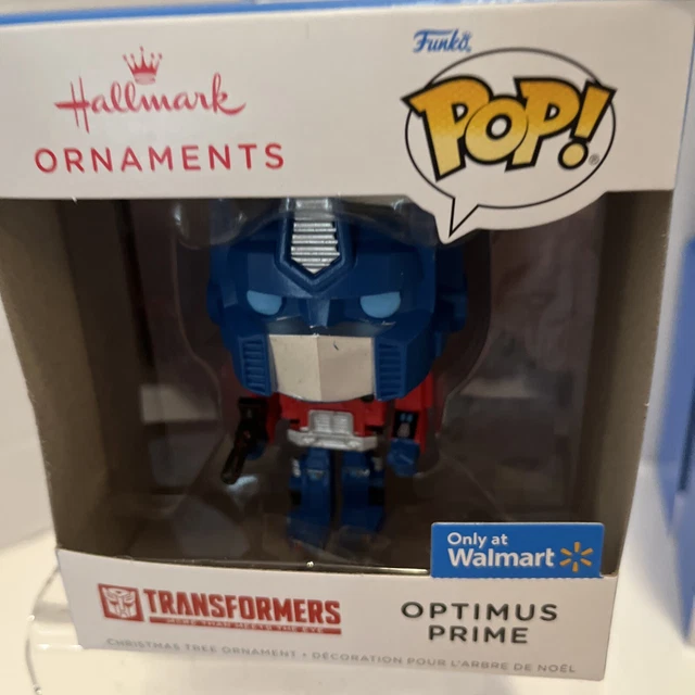 HALLMARK FUNKO POP Transformers Optimus Prime Walmart 2022 Ornament New