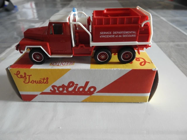 Camion Solido France - ACMAT 1:50 - Vert Armée 1975 - Modèle Neuf