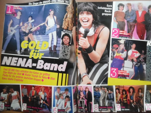 BRAVO 2- 1984 Nena Kajagoogoo Culture Club Spandau Break Dance Irene Cara Hamill 4