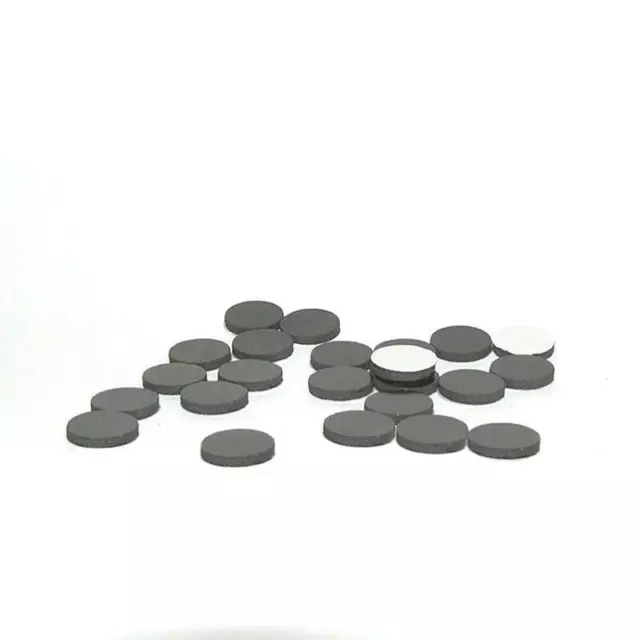 Self Adhesive Stick Dot Magnetic Rubber Round Magnet Disc Flexible Craft Hobby 2