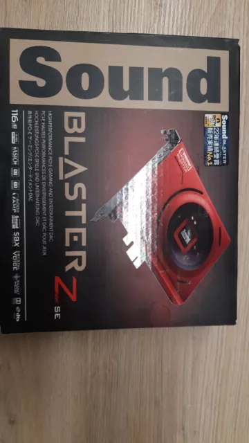 Creative Sound Blaster Z SE Carte son PCI-e et DAC haute performance pour gaming 2