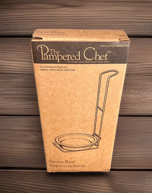 Pampered chef spoon rest replacement dish online