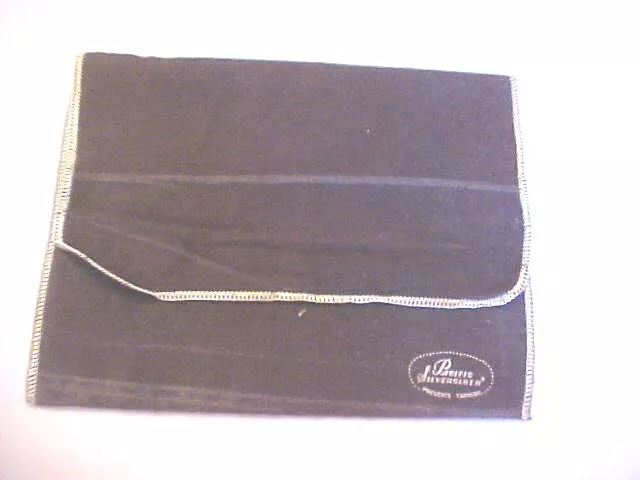 Vintage PACIFIC Silvercloth Prevents Tarnish Fold Over Style Bag Used Good Cond