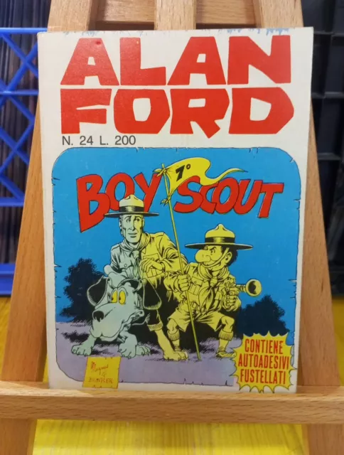 ALAN FORD ed. Corno 1970 adesivi n. 24 Magnus