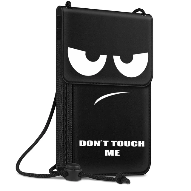 Pochette Voyage Tour De Cou FINTIE - Portefeuille Passeport Anti-RFID, Léger Et Organisé