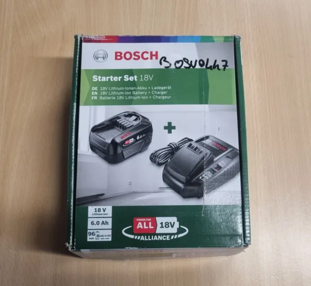 Starter Set 18V (batterie 2,5AH + chargeur AL 1810 CV) - BOSCH -  Mr.Bricolage