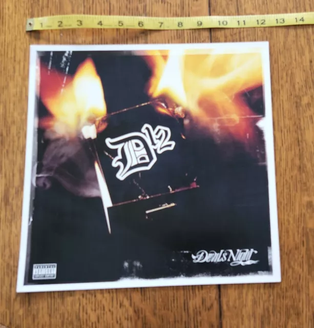 D12/Eminem Devil's Night Promo Poster Double Sided