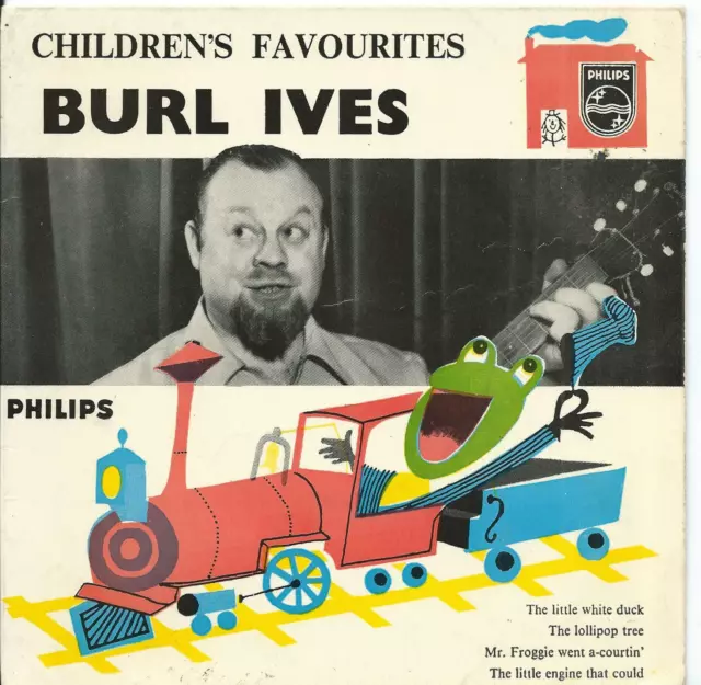 Burl Ives:EP:Children's Favourites 4 Tracks:Uk Philips:1957