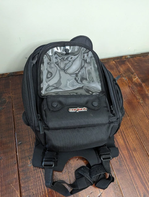 Cortech Super 18-Liter Strap Mount Motorcycle Tank Bag